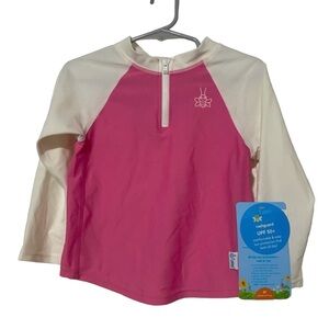 NWT iPlay UPF 50+ Sun Protection Long Sleeve Rashguard Swim Top